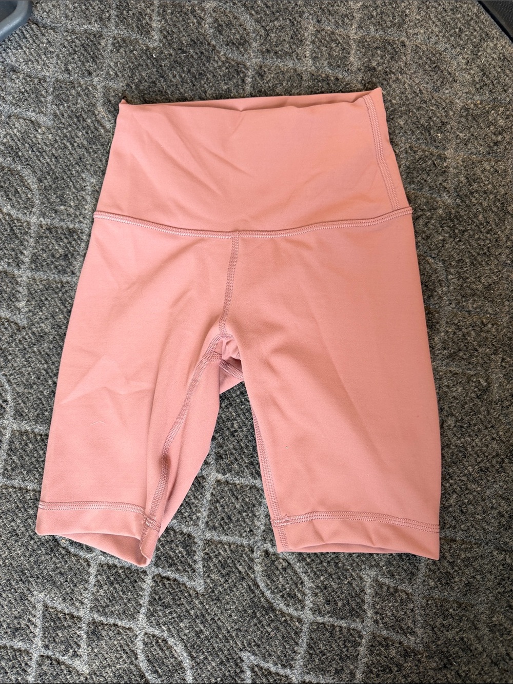 lululemon athletica Soft Pink High-Rise Bike Shorts